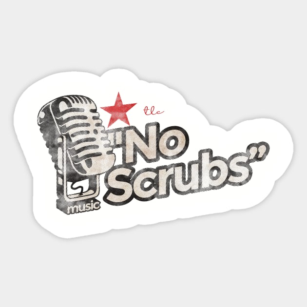 No Scrubs - Greatest Karaoke Songs Sticker by G-THE BOX